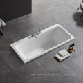 China Best Simple Indoor Modern Bathroom Drop-In Acrylic Bathtub